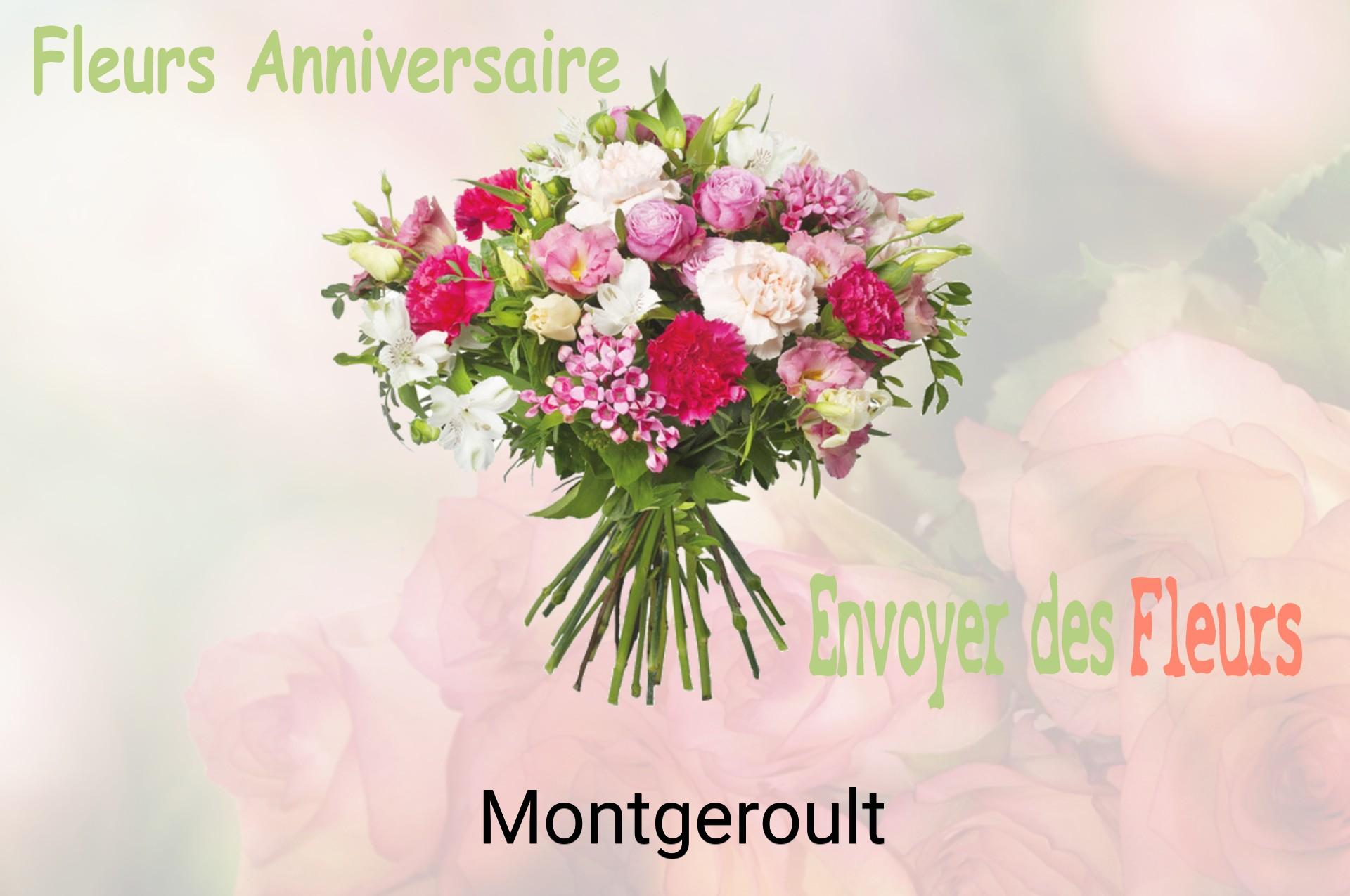 Bouquet de fleurs d’anniversaire livré à Montgeroult