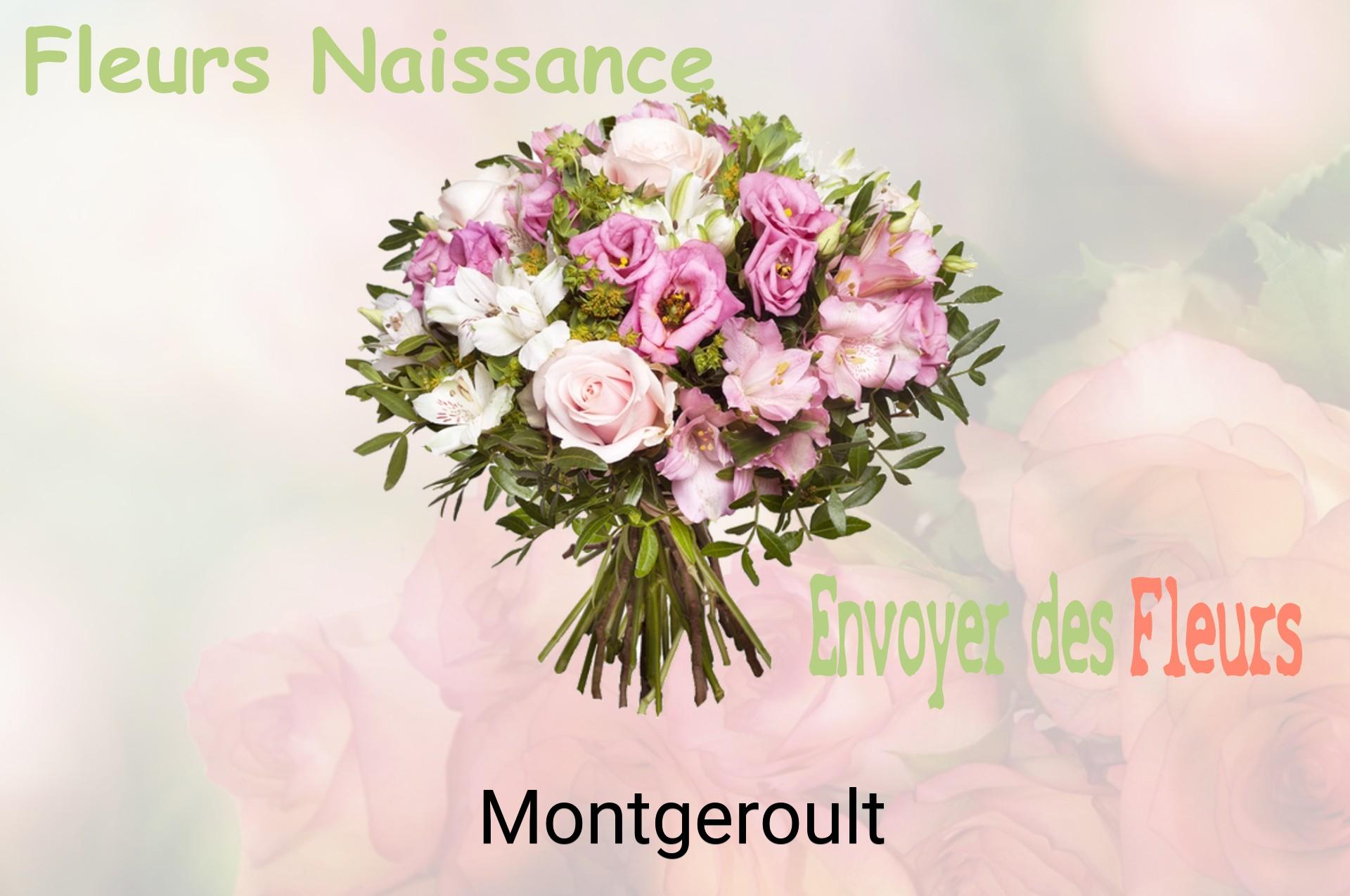 Bouquet de fleurs de naissance livré à Montgeroult